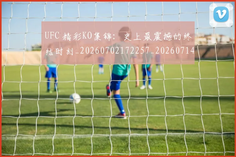 UFC 精彩KO集锦:史上最震撼的终结时刻_20260702172257_20260714215804